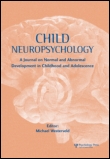 Cover image for Child Neuropsychology, Volume 17, Issue 4, 2011