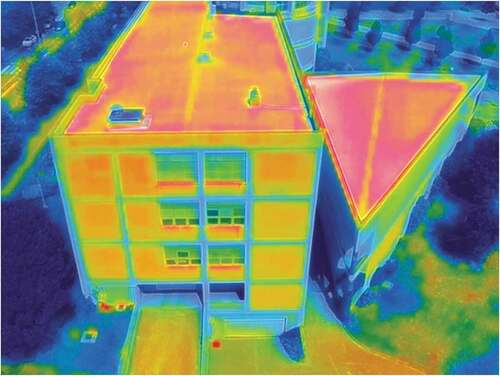 Figure 3. Example of combined RGB and thermal images.