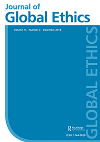 Cover image for Journal of Global Ethics, Volume 14, Issue 3, 2018
