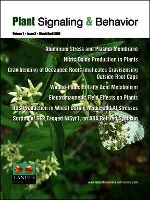 Cover image for Plant Signaling & Behavior, Volume 1, Issue 2, 2006