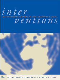 Cover image for Interventions, Volume 25, Issue 3, 2023