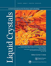 Cover image for Liquid Crystals, Volume 45, Issue 10, 2018
