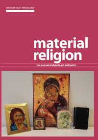 Cover image for Material Religion, Volume 19, Issue 1, 2023