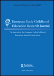Cover image for European Early Childhood Education Research Journal, Volume 21, Issue 3, 2013