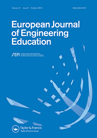 Cover image for European Journal of Engineering Education, Volume 41, Issue 5, 2016