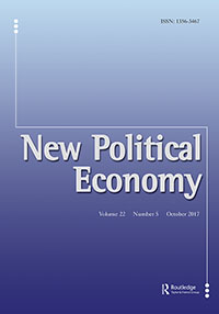 Cover image for New Political Economy, Volume 22, Issue 5, 2017
