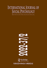 Cover image for International Journal of Social Psychology, Volume 37, Issue 2, 2022