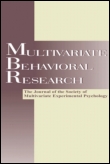 Cover image for Multivariate Behavioral Research, Volume 47, Issue 4, 2012