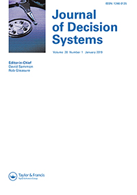 Cover image for Journal of Decision Systems, Volume 28, Issue 1, 2019