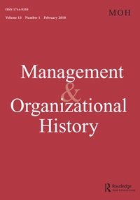 Cover image for Management & Organizational History, Volume 13, Issue 1, 2018