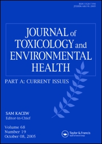 Cover image for Journal of Toxicology and Environmental Health, Part A, Volume 75, Issue 13-15, 2012