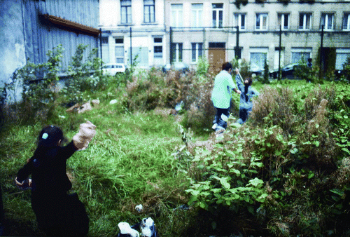 Figure 4 Lara Almarcegui, To open a wasteland, Brussels (2000). Courtesy of the artist. (Color figure available online.)