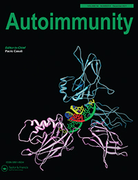 Cover image for Autoimmunity, Volume 54, Issue 8, 2021