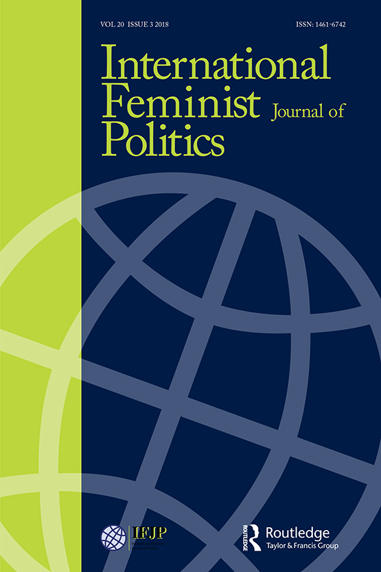 Cover image for International Feminist Journal of Politics, Volume 12, Issue 2, 2010