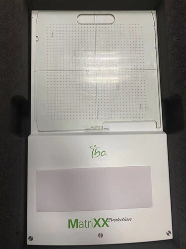 Figure 1. Picture of plexiglass plate.