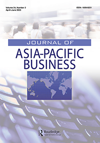 Cover image for Journal of Asia-Pacific Business, Volume 24, Issue 2, 2023