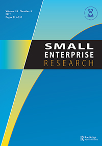 Cover image for Small Enterprise Research, Volume 24, Issue 3, 2017