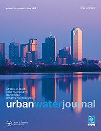 Cover image for Urban Water Journal, Volume 16, Issue 5, 2019