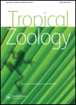 Cover image for Tropical Zoology, Volume 1, Issue 2, 1988
