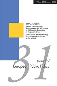 Cover image for Journal of European Public Policy, Volume 31, Issue 4, 2024