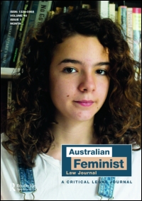 Cover image for Australian Feminist Law Journal, Volume 30, Issue 1, 2009