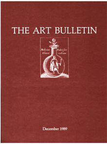 Cover image for The Art Bulletin, Volume 71, Issue 4, 1989