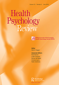 Cover image for Health Psychology Review, Volume 10, Issue 2, 2016