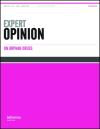 Cover image for Expert Opinion on Orphan Drugs, Volume 8, Issue 1, 2020