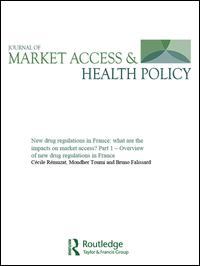 Cover image for Journal of Market Access & Health Policy, Volume 6, Issue 1, 2018