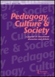 Cover image for Pedagogy, Culture & Society, Volume 9, Issue 2, 2001