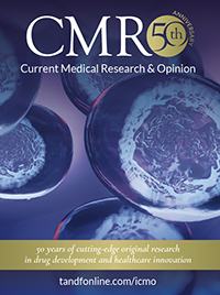 Cover image for Current Medical Research and Opinion, Volume 38, Issue 9, 2022