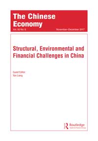 Cover image for The Chinese Economy, Volume 50, Issue 6, 2017