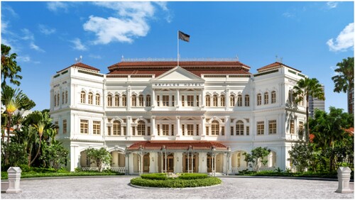 Image 1. Raffles Singapore. Source: Singapore Tourism Board. Posted by Raffles Singapore. https://tih.stb.gov.sg