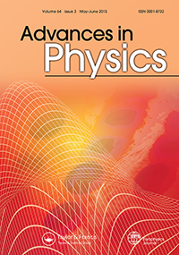 Cover image for Advances in Physics, Volume 64, Issue 3, 2015