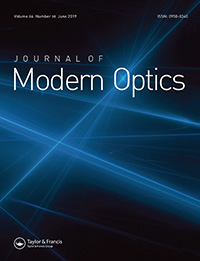 Cover image for Journal of Modern Optics, Volume 66, Issue 10, 2019