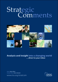 Cover image for Strategic Comments, Volume 30, Issue 4, 2024