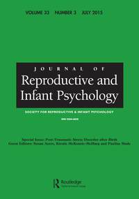 Cover image for Journal of Reproductive and Infant Psychology, Volume 33, Issue 3, 2015