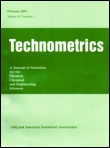 Cover image for Technometrics, Volume 44, Issue 1, 2002