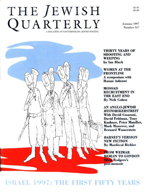 Cover image for Jewish Quarterly, Volume 44, Issue 3, 1997