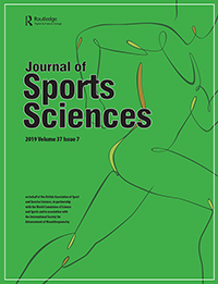 Cover image for Journal of Sports Sciences, Volume 37, Issue 7, 2019