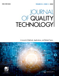 Cover image for Journal of Quality Technology, Volume 41, Issue 2, 2009