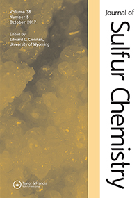 Cover image for Journal of Sulfur Chemistry, Volume 38, Issue 5, 2017