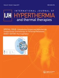 Cover image for International Journal of Hyperthermia, Volume 33, Issue 5, 2017