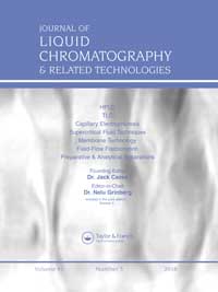 Cover image for Journal of Liquid Chromatography & Related Technologies, Volume 41, Issue 5, 2018