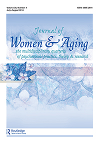 Cover image for Journal of Women & Aging, Volume 30, Issue 4, 2018