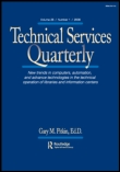 Cover image for Technical Services Quarterly, Volume 30, Issue 2, 2013