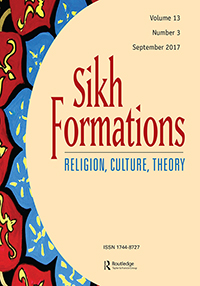 Cover image for Sikh Formations, Volume 13, Issue 3, 2017