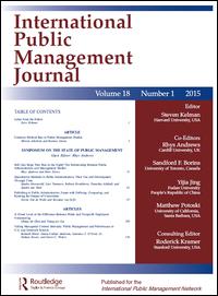 Cover image for International Public Management Journal, Volume 19, Issue 4, 2016