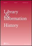 Cover image for Library & Information History, Volume 26, Issue 1, 2010