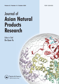 Cover image for Journal of Asian Natural Products Research, Volume 22, Issue 10, 2020